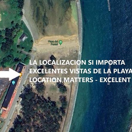 Playa Del Puntal I Villaviciosa Primera Linea Playa Exterior photo